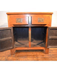 Natural Finish Small Cabinet-6. Asian & Chinese Furniture, Art, Antiques, Vintage Home Décor for sale at FEA Home