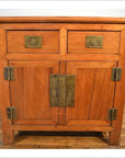 Natural Finish Small Cabinet-1. Asian & Chinese Furniture, Art, Antiques, Vintage Home Décor for sale at FEA Home