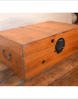 Natural Finish Trunk-2. Asian & Chinese Furniture, Art, Antiques, Vintage Home Décor for sale at FEA Home