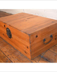 Natural Finish Trunk-3. Asian & Chinese Furniture, Art, Antiques, Vintage Home Décor for sale at FEA Home