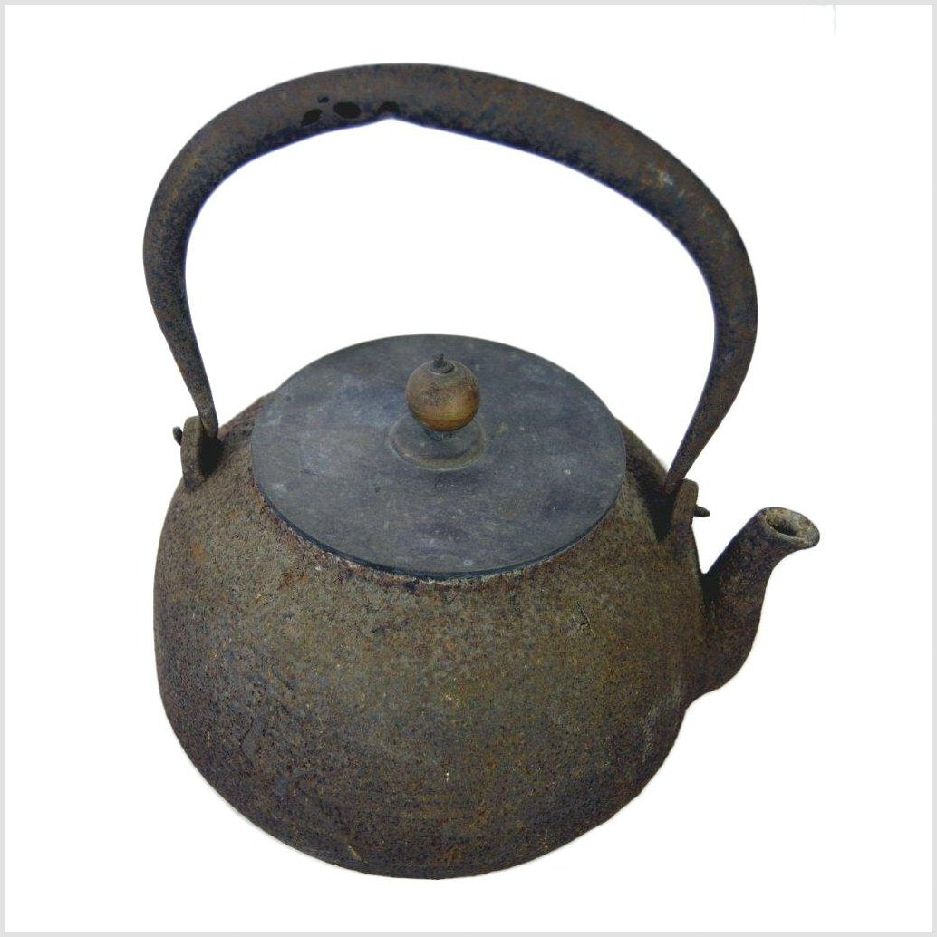 Old Japanese Teapot-6. Asian & Chinese Furniture, Art, Antiques, Vintage Home Décor for sale at FEA Home