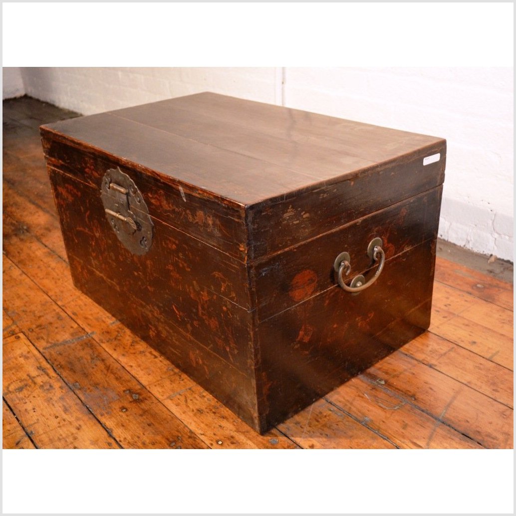 Original Finish Trunk-3. Asian & Chinese Furniture, Art, Antiques, Vintage Home Décor for sale at FEA Home