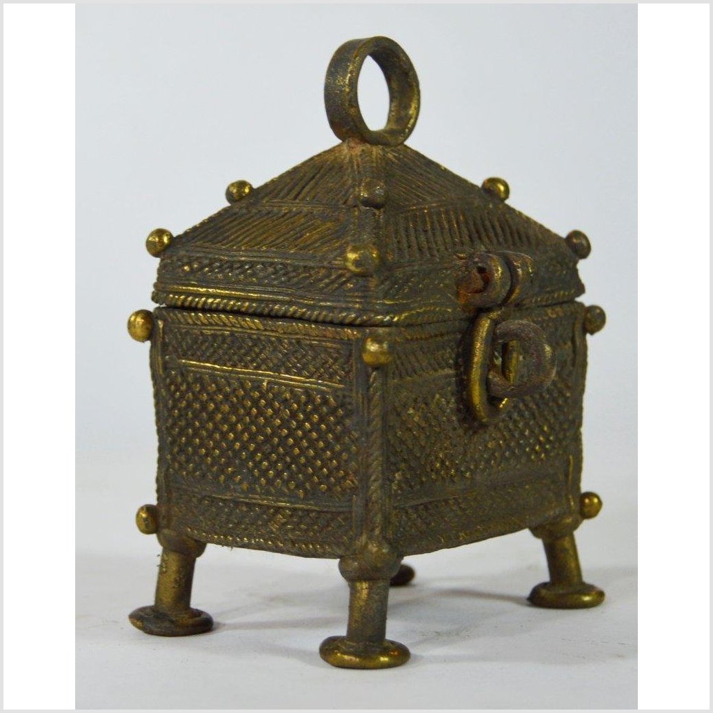 Orissa Miniature Treasure Box-4. Asian & Chinese Furniture, Art, Antiques, Vintage Home Décor for sale at FEA Home