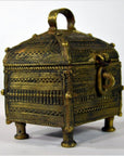Orissa Miniature Treasure Box-3. Asian & Chinese Furniture, Art, Antiques, Vintage Home Décor for sale at FEA Home