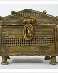 Orissa Miniature Treasure Box-5. Asian & Chinese Furniture, Art, Antiques, Vintage Home Décor for sale at FEA Home