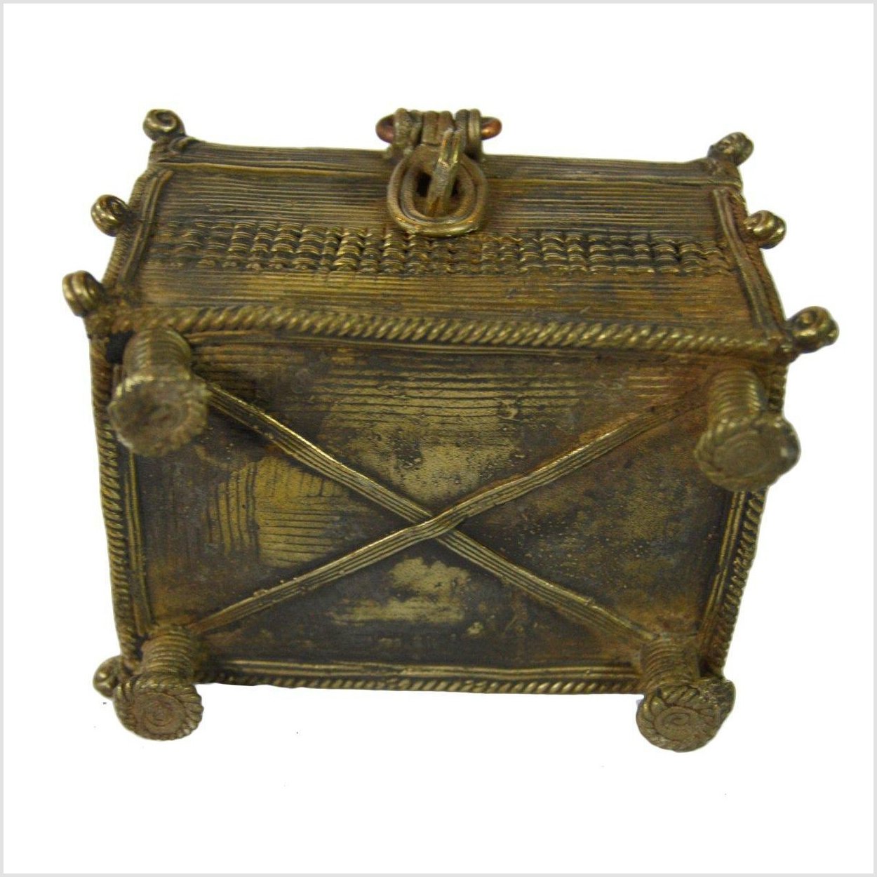 Orissa Miniature Treasure Box-6. Asian & Chinese Furniture, Art, Antiques, Vintage Home Décor for sale at FEA Home