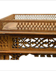 Ornate Hand Carved Table-3. Asian & Chinese Furniture, Art, Antiques, Vintage Home Décor for sale at FEA Home