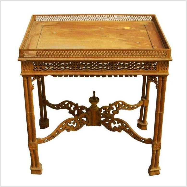 Ornate Hand Carved Table-5. Asian & Chinese Furniture, Art, Antiques, Vintage Home Décor for sale at FEA Home