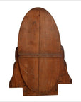 Wooden Oval Ornate Mirror-4. Asian & Chinese Furniture, Art, Antiques, Vintage Home Décor for sale at FEA Home