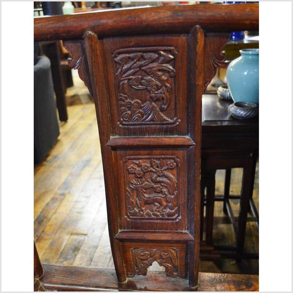 Pair of Antique Chinese Arm Chairs-5. Asian & Chinese Furniture, Art, Antiques, Vintage Home Décor for sale at FEA Home