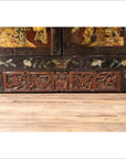 Pair of Antique Chinese Display Cabinets with Hand Painted Chinoiserie Motifs-11. Asian & Chinese Furniture, Art, Antiques, Vintage Home Décor for sale at FEA Home