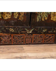Pair of Antique Chinese Display Cabinets with Hand Painted Chinoiserie Motifs-19. Asian & Chinese Furniture, Art, Antiques, Vintage Home Décor for sale at FEA Home