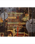 Pair of Antique Chinese Display Cabinets with Hand Painted Chinoiserie Motifs-9. Asian & Chinese Furniture, Art, Antiques, Vintage Home Décor for sale at FEA Home