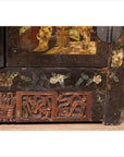 Pair of Antique Chinese Display Cabinets with Hand Painted Chinoiserie Motifs-10. Asian & Chinese Furniture, Art, Antiques, Vintage Home Décor for sale at FEA Home