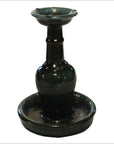 Pair of Antique Chinese Hunan Candle Holders-4. Asian & Chinese Furniture, Art, Antiques, Vintage Home Décor for sale at FEA Home