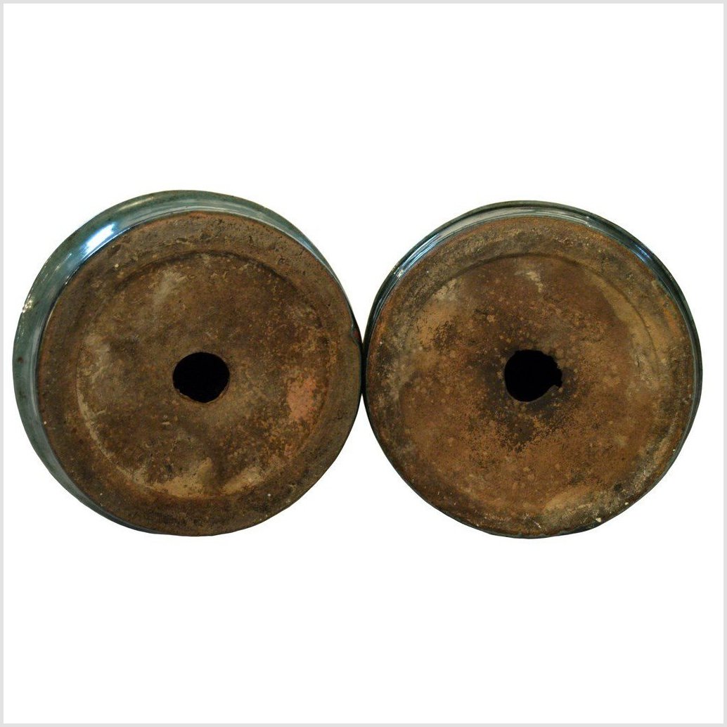 Pair of Antique Chinese Hunan Candle Holders-6. Asian & Chinese Furniture, Art, Antiques, Vintage Home Décor for sale at FEA Home