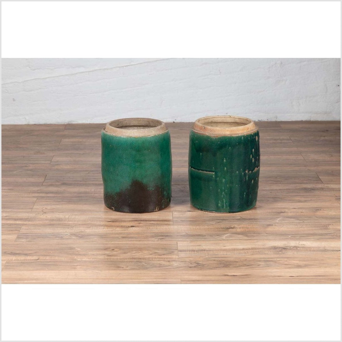 Pair of Antique Chinese Planters-9. Asian & Chinese Furniture, Art, Antiques, Vintage Home Décor for sale at FEA Home