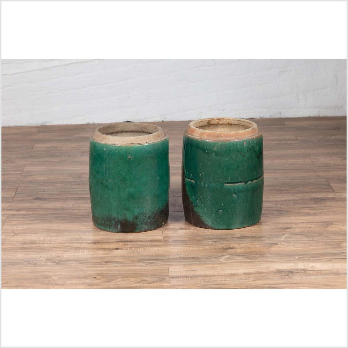 Pair of Antique Chinese Planters-10. Asian & Chinese Furniture, Art, Antiques, Vintage Home Décor for sale at FEA Home