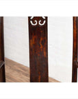 Pair of Chinese 1880s Official's Hat Chairs with Pierced Splats and Curving Arms-17. Asian & Chinese Furniture, Art, Antiques, Vintage Home Décor for sale at FEA Home