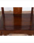 Pair of Chinese Elm Dark Patina Scholar's Ceremonial Chairs with Sinuous Splats-10. Asian & Chinese Furniture, Art, Antiques, Vintage Home Décor for sale at FEA Home
