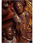 Pair of Chinese Wood Carvings-2. Asian & Chinese Furniture, Art, Antiques, Vintage Home Décor for sale at FEA Home