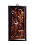 Pair of Chinese Wood Carvings-1. Asian & Chinese Furniture, Art, Antiques, Vintage Home Décor for sale at FEA Home