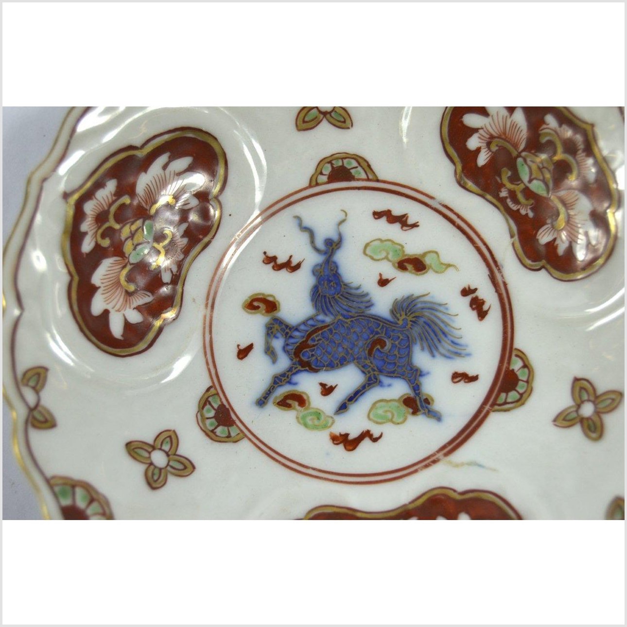 Pair of Japanese Imari Plates-3. Asian & Chinese Furniture, Art, Antiques, Vintage Home Décor for sale at FEA Home