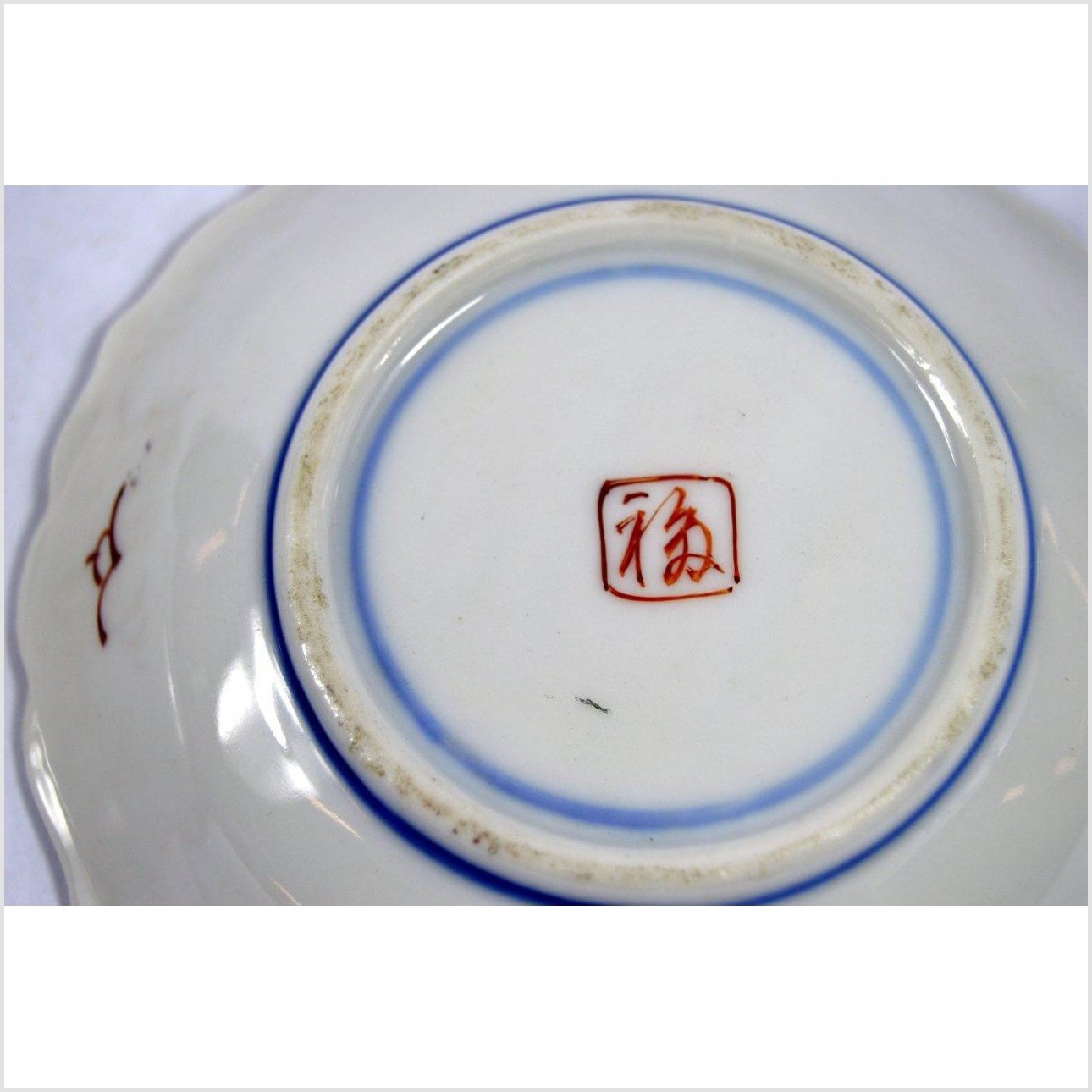 Pair of Japanese Imari Plates-5. Asian & Chinese Furniture, Art, Antiques, Vintage Home Décor for sale at FEA Home