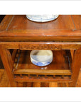Pair of Tea/Pedestal Tables-1. Asian & Chinese Furniture, Art, Antiques, Vintage Home Décor for sale at FEA Home