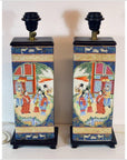 Pair of Vintage Chinese Electric Lamps-6. Asian & Chinese Furniture, Art, Antiques, Vintage Home Décor for sale at FEA Home