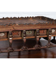 Petite Japanese Edo Period Folk Art Altar Table with Carved and Painted Motifs-12. Asian & Chinese Furniture, Art, Antiques, Vintage Home Décor for sale at FEA Home