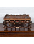 Petite Japanese Edo Period Folk Art Altar Table with Carved and Painted Motifs-14. Asian & Chinese Furniture, Art, Antiques, Vintage Home Décor for sale at FEA Home