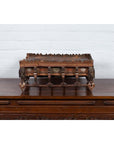 Petite Japanese Edo Period Folk Art Altar Table with Carved and Painted Motifs-4. Asian & Chinese Furniture, Art, Antiques, Vintage Home Décor for sale at FEA Home