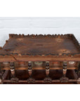 Petite Japanese Edo Period Folk Art Altar Table with Carved and Painted Motifs-6. Asian & Chinese Furniture, Art, Antiques, Vintage Home Décor for sale at FEA Home