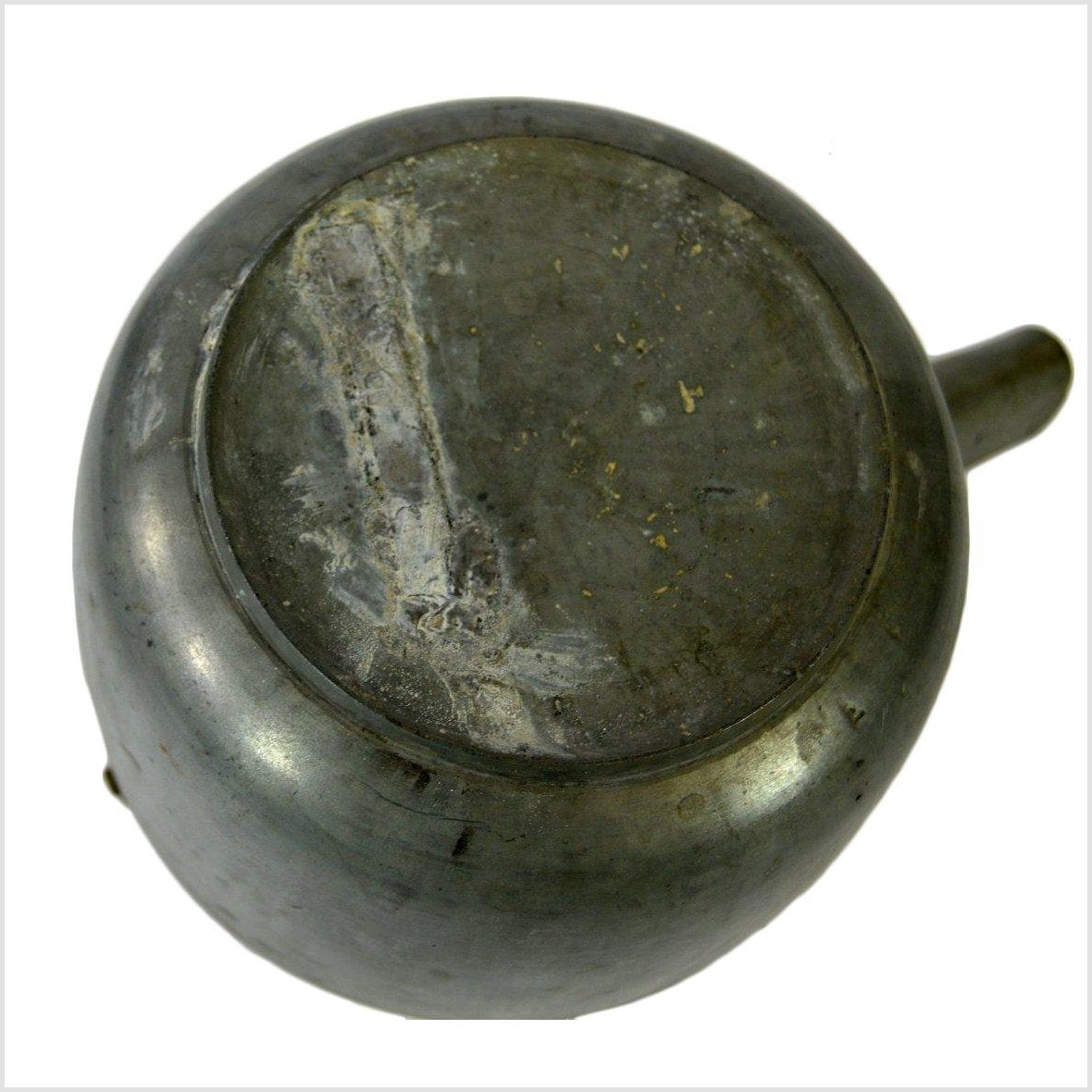 Pewter Meiji Teapot-7. Asian & Chinese Furniture, Art, Antiques, Vintage Home Décor for sale at FEA Home