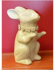 Porcelain Blanc de Chine Bunny Rabbit Statue-2. Asian & Chinese Furniture, Art, Antiques, Vintage Home Décor for sale at FEA Home