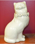 Porcelain Standing Cat with Head to Side-1. Asian & Chinese Furniture, Art, Antiques, Vintage Home Décor for sale at FEA Home