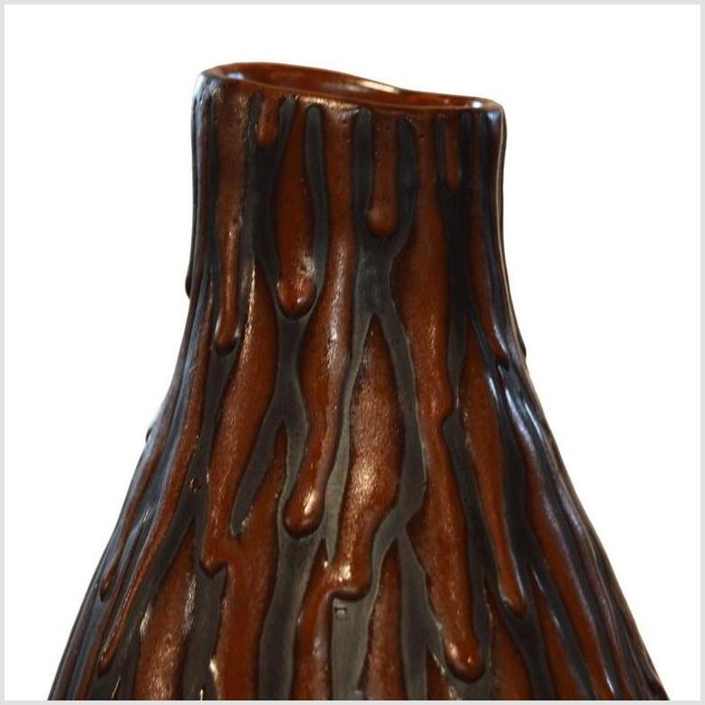 Prem Artisan Ceramic Vase-3. Asian & Chinese Furniture, Art, Antiques, Vintage Home Décor for sale at FEA Home