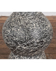 Prem Collection Artisan Made Black and White Vase with Dripping Décor-10. Asian & Chinese Furniture, Art, Antiques, Vintage Home Décor for sale at FEA Home