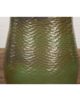 Prem Collection Handcrafted Green Planter with Textured Honeycomb Style-6. Asian & Chinese Furniture, Art, Antiques, Vintage Home Décor for sale at FEA Home