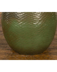 Prem Collection Handcrafted Green Planter with Textured Honeycomb Style-8. Asian & Chinese Furniture, Art, Antiques, Vintage Home Décor for sale at FEA Home