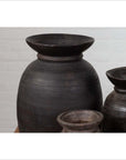 Primitive Nepalese Rustic Wooden Ghee Pots- Sold in Sets of Three, Five or Seven-9. Asian & Chinese Furniture, Art, Antiques, Vintage Home Décor for sale at FEA Home