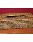 Rattan Tissue Box-2. Asian & Chinese Furniture, Art, Antiques, Vintage Home Décor for sale at FEA Home