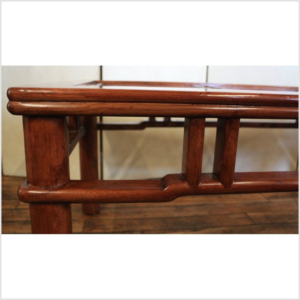 Rectangular Coffee Table with Open Grillwork-5. Asian & Chinese Furniture, Art, Antiques, Vintage Home Décor for sale at FEA Home