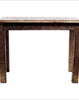 Rectangular Hammered Silver Table-1. Asian & Chinese Furniture, Art, Antiques, Vintage Home Décor for sale at FEA Home