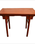 Antique Red Lacquered Table-2. Asian & Chinese Furniture, Art, Antiques, Vintage Home Décor for sale at FEA Home