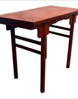 Antique Red Lacquered Table-3. Asian & Chinese Furniture, Art, Antiques, Vintage Home Décor for sale at FEA Home