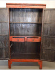 Red Chinoiserie Cabinet-4. Asian & Chinese Furniture, Art, Antiques, Vintage Home Décor for sale at FEA Home