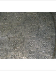 Repousse Nickel-Silver Demi-Lune Table-7. Asian & Chinese Furniture, Art, Antiques, Vintage Home Décor for sale at FEA Home