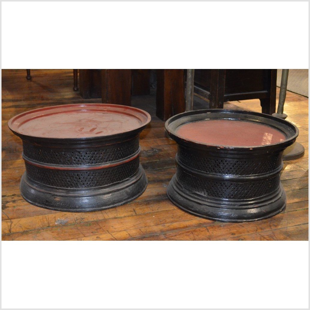 Round Offering Trays-2. Asian & Chinese Furniture, Art, Antiques, Vintage Home Décor for sale at FEA Home